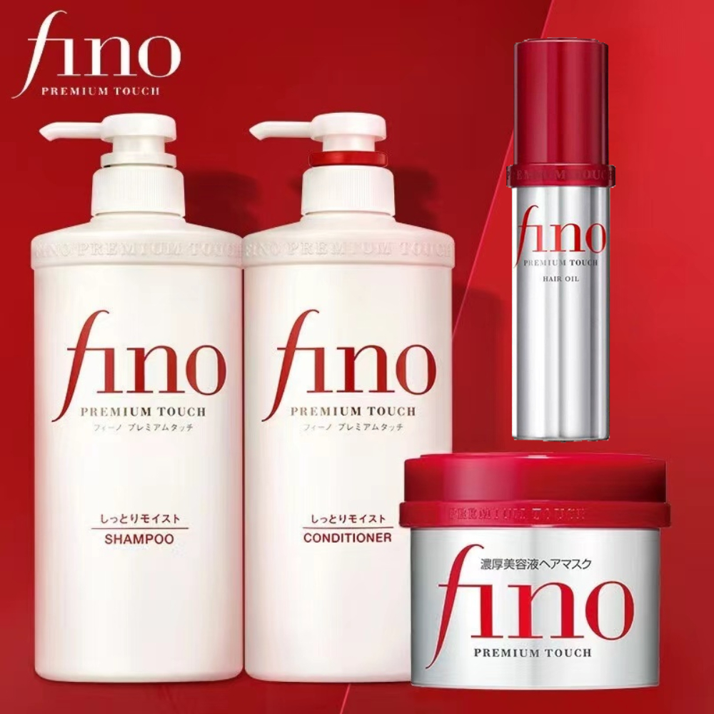 Bond Repair Shampoo - Fino Premium Touch Haarpflege-Set - 550ml