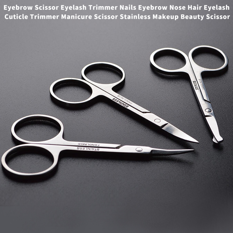 Hair Care Tips - Fellscheren-Set aus Edelstahl – 3-Spitzen-Design (rund/umgedreht/gerade)
