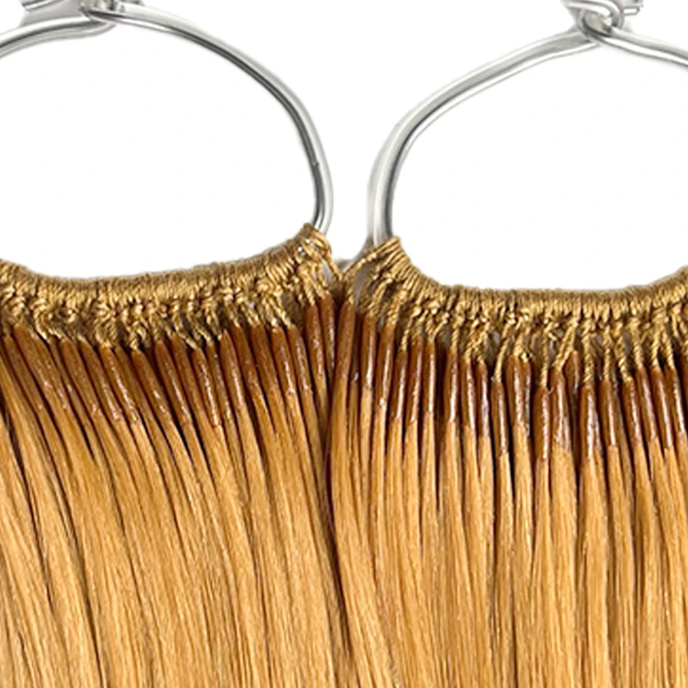 Hair Care Tips - Koreanische Beliebte Baumwollschnur-Twins-Tip Haarverlängerungen, Echthaar, Italienisches