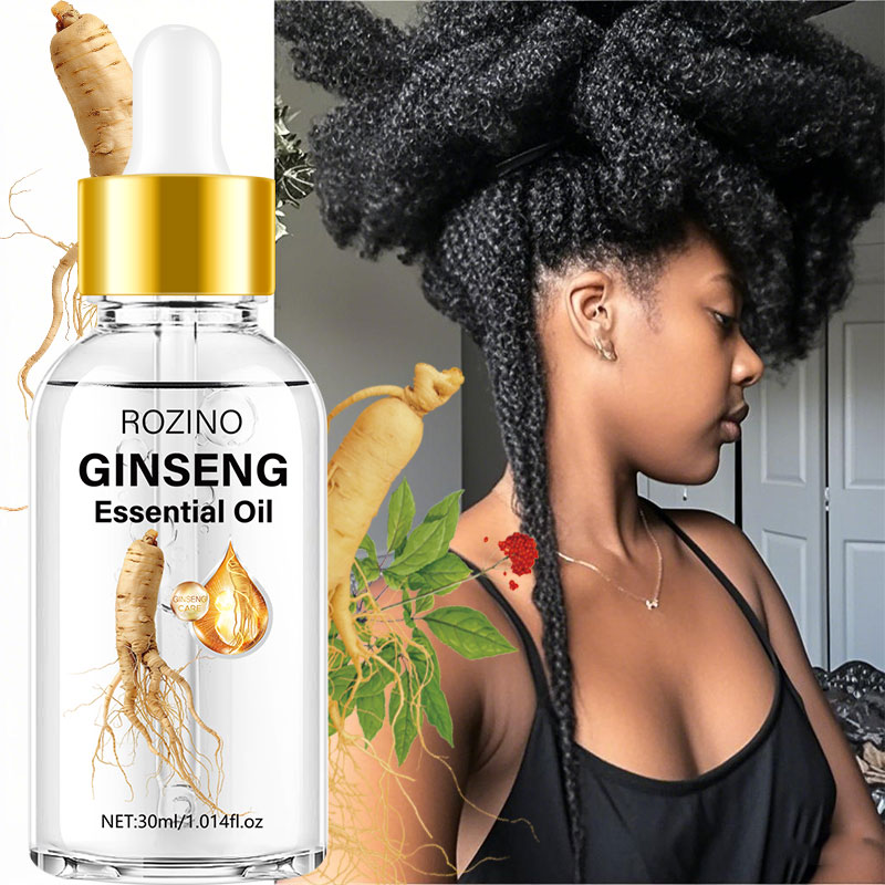 Hair Care Ginseng - Feuchtigkeitsspendendes Ginseng-Haarpflegeöl - Glättet Trockenheit und
