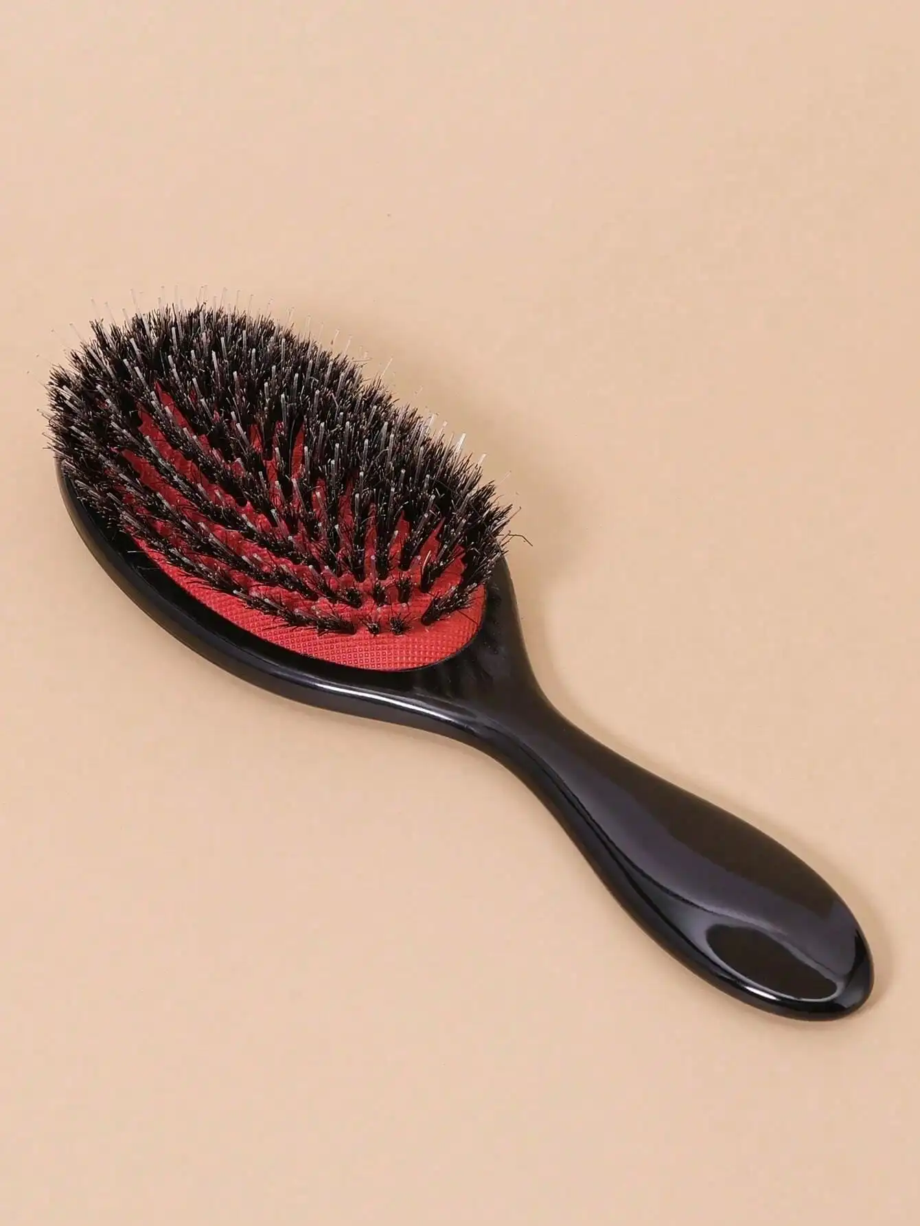 Hair Care Tips - Minimalistische tragbare Mini-Haarbürste mit Kugelspitze zum