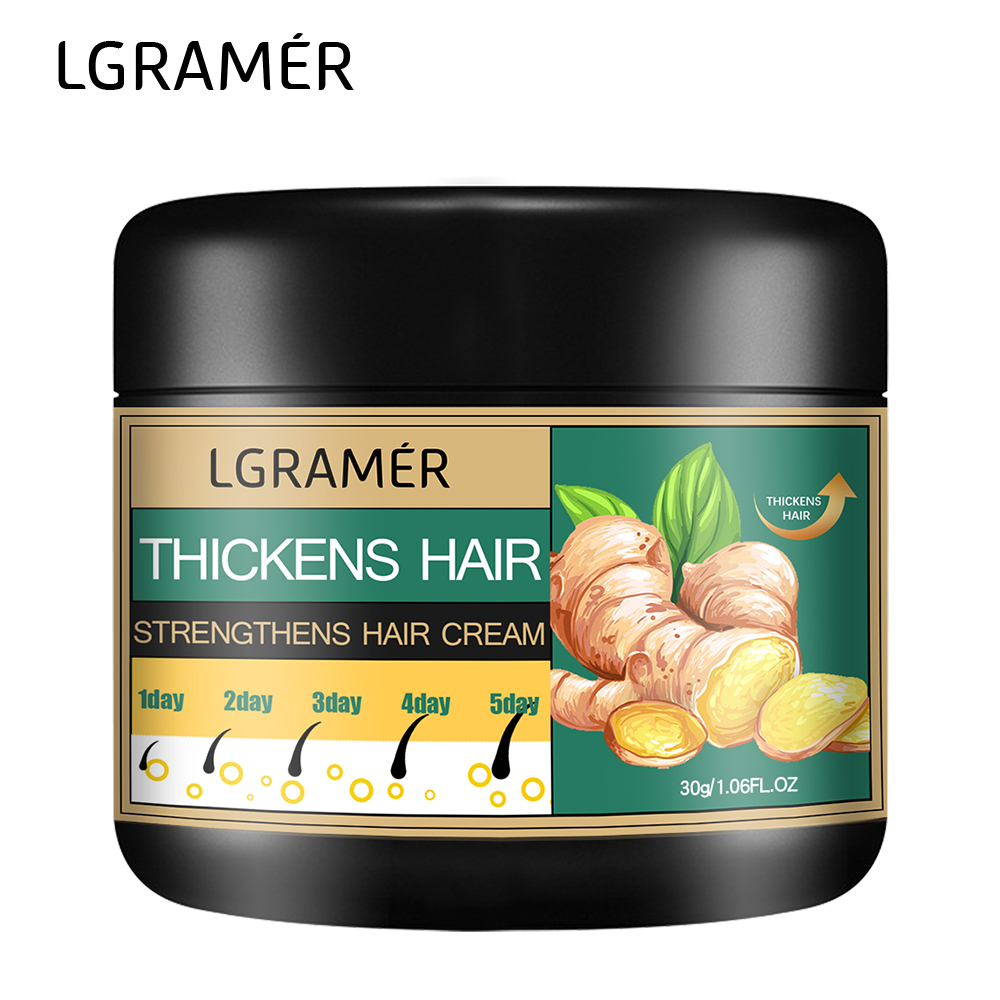 Hair Care Organic - Ingwer-Haarcreme, Tiefenreinigung, fördert das Haarwachstum, lindert