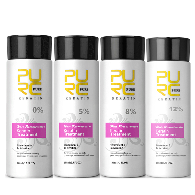 Bond Repair Shampoo - PURC Brasilianische Keratin-Haarbehandlung, Keratin, glättendes lockiges