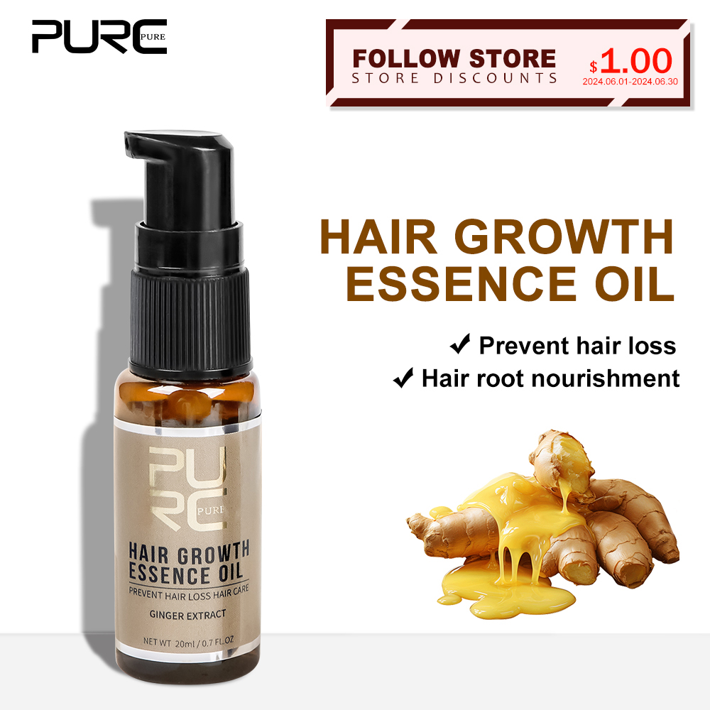 PURC Haarwuchsöl Ingwer & Gins – Hair Care Ginseng Bewertung und Preis